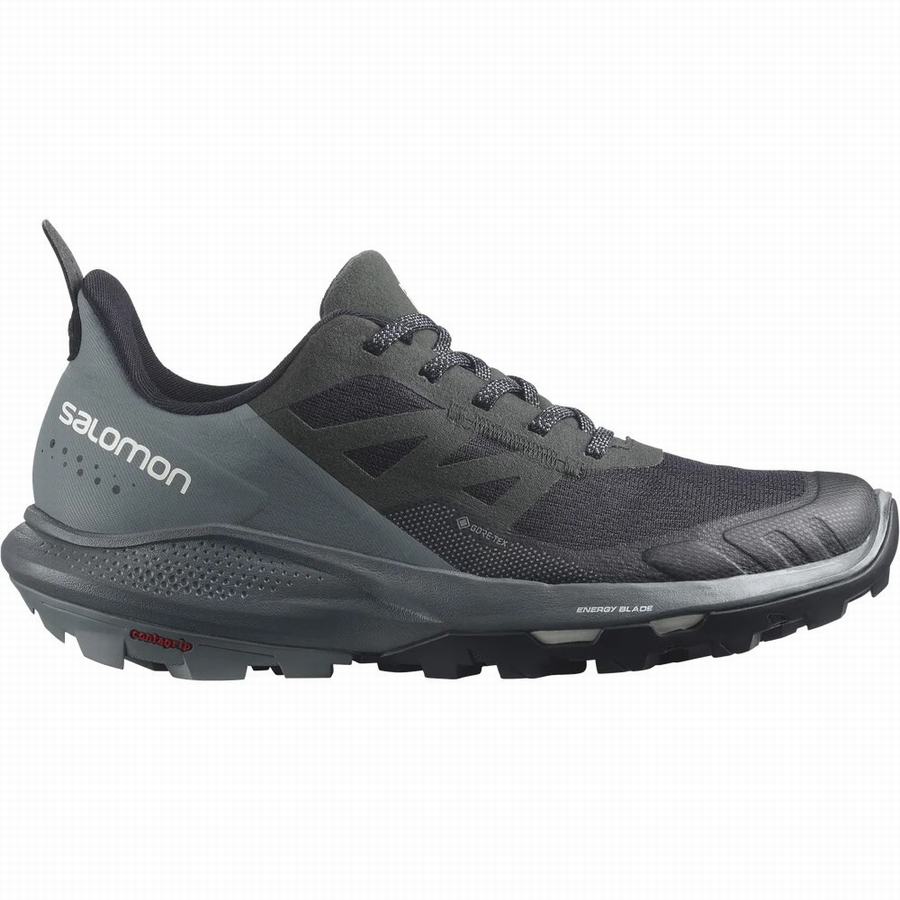 Salomon Outpulse Gore-tex Vandringsskor Dam Svarta [HDF3399TY]
